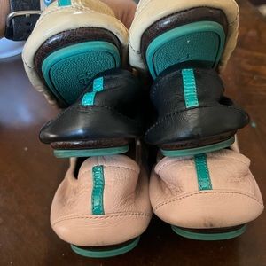 Tieks ballet flats, 3 pairs.